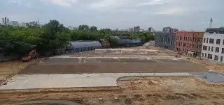 Благоустройство школы у Люблинского парка: работы продолжаются