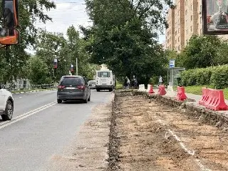 Дорожные Работы у Кинотеатра «Спектр» в Можайске