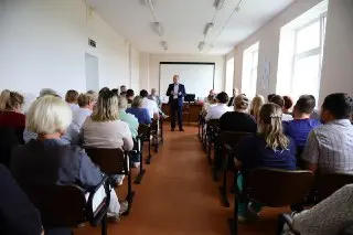 Обсуждение развития здравоохранения в Воскресенской больнице