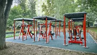 Новые спортплощадки появились в районе