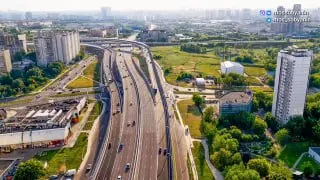 Более 5 км дорог построено в районах Москвы с начала года