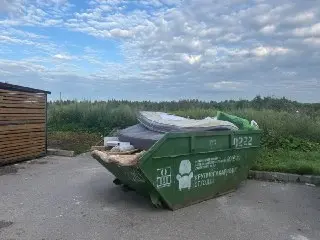 Новый Контейнер для Крупногабаритного Мусора Установлен в Митино