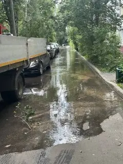 Авария на водопроводе: ограничение водоснабжения в районе Сходня
