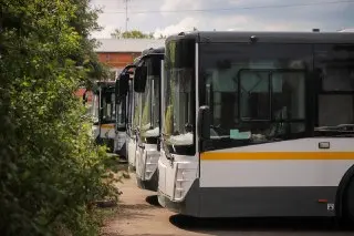Новые автобусы ЛИАЗ поступают в Домодедово: 23 машины до конца года
