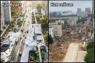 Новая станция метро преобразит улицу Маршала Тухачевского