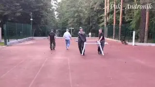 В нашем парке появились новые теннисные столы для жителей