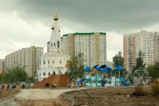 Благоустройство парка Боровика: более половины работ завершено