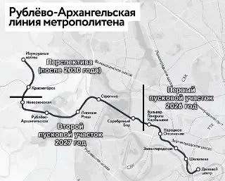 Запуск Рублёво-Архангельской линии: ключевые даты и этапы