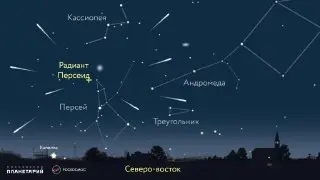 Наблюдение метеорного потока Персеиды: пик активности в августе