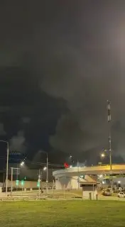 Крупный Пожар в Производственном Ангаре на Юго-Востоке Москвы
