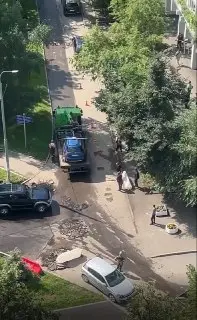 Эвакуация автомобилей в Северном Чертанове из-за киносъёмок