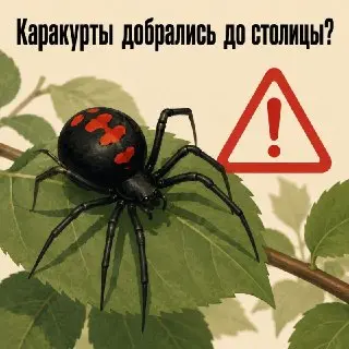 Каракурты угрожают южным регионам: будьте осторожны с продуктами