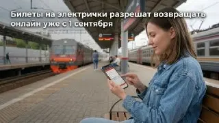 Онлайн-возврат билетов на электрички: новые правила с 1 сентября