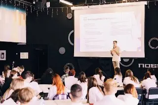 Волонтер из Подмосковья на слете «Амбассадоров добра»