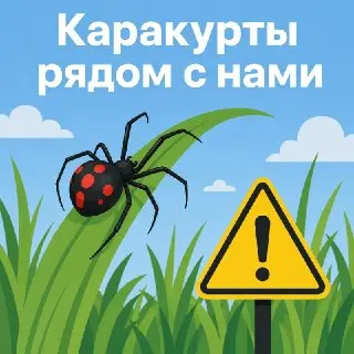 Каракурты замечены в Москве: угроза для жителей столицы?