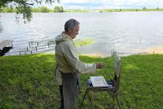 Межрегиональный пленэр «Земля Луховицкая» объединил 15 художников
