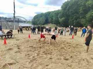 Первый Турнир по Пляжной Борьбе среди Юношей в Химках