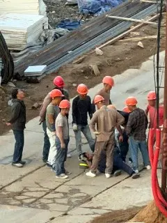 Строитель упал с высоты на стройке в Переделкине Ближнем