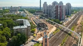 Новый Этап Строительства Путепровода на Северной Хорде