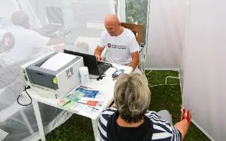 Бесплатные обследования и розыгрыш призов в парке 1 августа