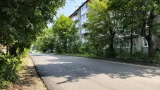 В Орехово-Зуеве обновили 800 метров асфальта на улице Челюскинцев
