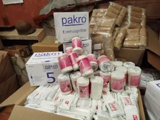 Краснознаменцы собирают помощь для земляков на СВО