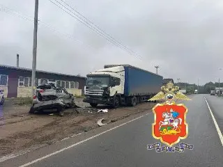 Смертельная авария в Люберцах: 14-летний водитель и его друг погибли