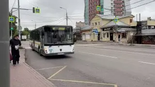 Новые ЛиАЗы начали курсировать по маршрутам в Серпухове