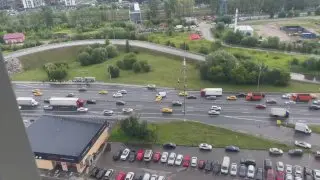 ДТП на Ленинградском шоссе: Такси стало участником аварии