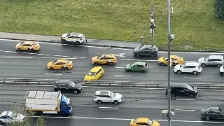 ДТП на Ленинградском шоссе: Затруднения в движении в область