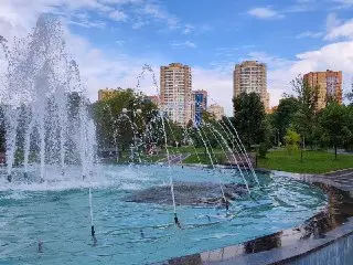 Чистка фонтана в Центральном парке Реутова: ответ на жалобы жителей