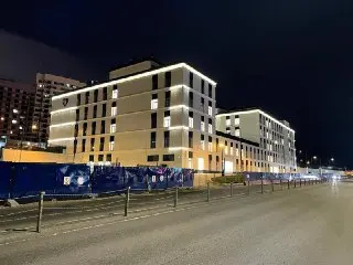 Строительство новой поликлиники на улице Ерёменко близится к завершению