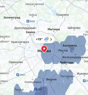Сильные дожди и грозы ожидаются в Москве до вечера