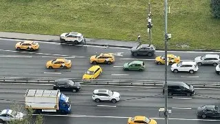 ДТП на Ленинградском шоссе: затруднения в движении