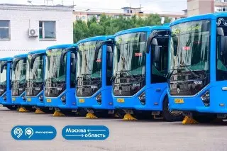 Новые автобусы начали курсировать на маршруте №1594 в Одинцово