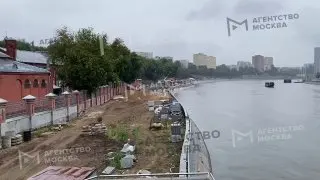Реконструкция Крутицкой набережной: новые этапы и достижения