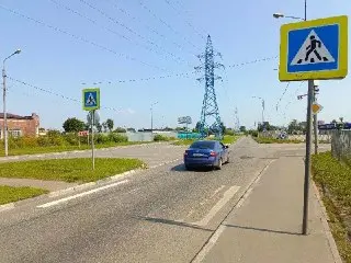 Отсутствие Разметки Пешеходного Перехода У Пестовского Парка