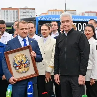 Собянин наградил Мосгортранс за достижения в сфере транспорта