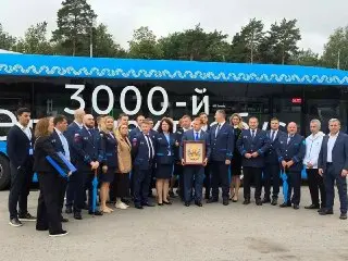 Мосгортранс получил награду от Собянина за достижения в транспорте