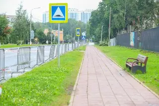 Новая парковка и благоустройство у гимназии № 6