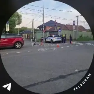 Самокатчик сбит автомобилем на перекрестке в Куркино