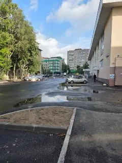 Жители улицы Горького недовольны благоустройством и водоотводом