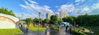 Закрытие Площадки ‘Лето в Москве’ у Беловежского Пруда