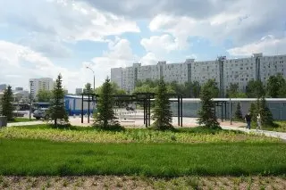 Сквер у метро «Бибирево» стал более уютным и комфортным