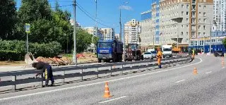 Ремонт дорог на Новокуркинском шоссе: обновление асфальта и тротуаров