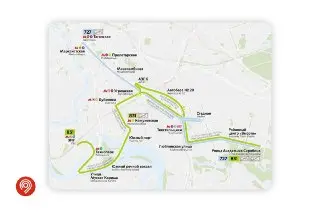 Изменения в маршрутах наземного транспорта с 1 августа