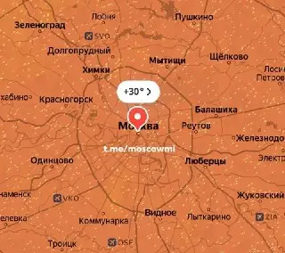 Ожидается сильная жара в Москве: температура до +31°C