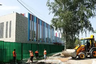 В Дружбе открывается новая пристройка к школе к 1 сентября