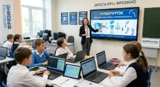 Фрязино запускает проект «Киберурок» для цифрового образования