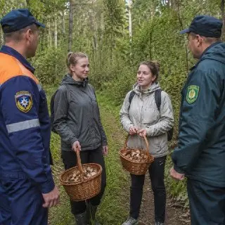 Спасение подруг в лесу: как спасатели нашли грибниц в Егорьевске